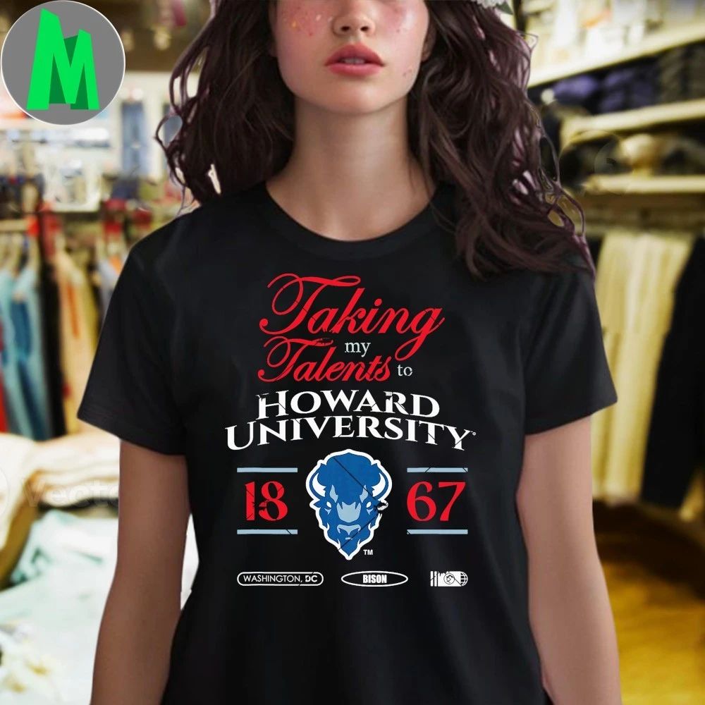 Original Taking My Talents To Howard University Signing Day 2026 Shirt Unisex