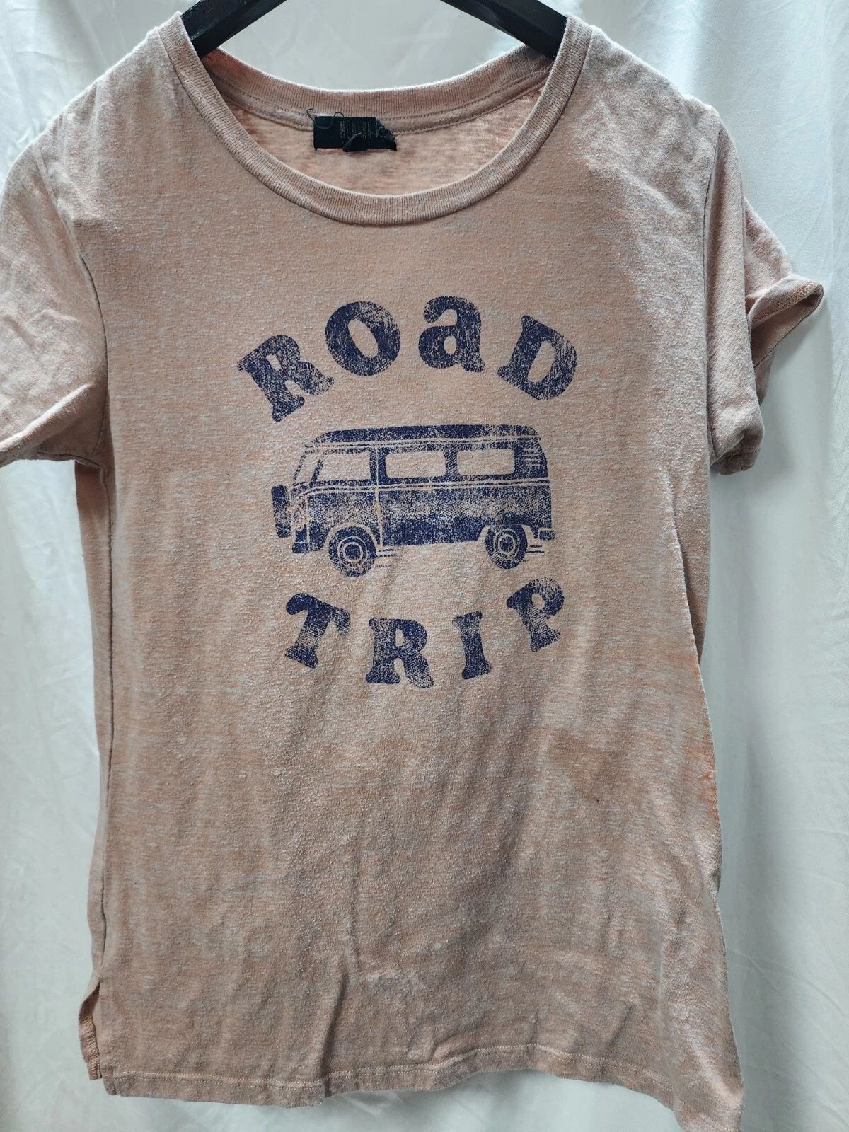 Modern Canvas Adult Road Trip Logo Statement , Brown, M Unisex