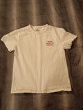 Bigwave Inter Galactic Surfing Graphic White Men’s Small Casual Tee Unisex