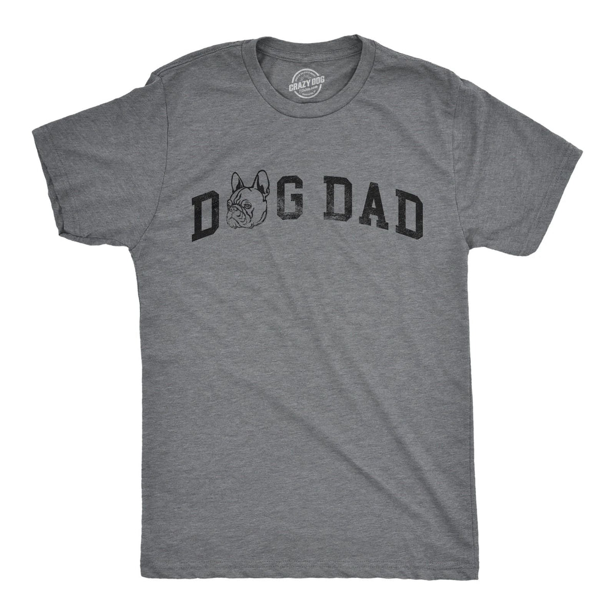 Mens Dog Dad French Bulldog T Shirt Funny Cute Puppy Pet Frenchies Lovers Tee Unisex
