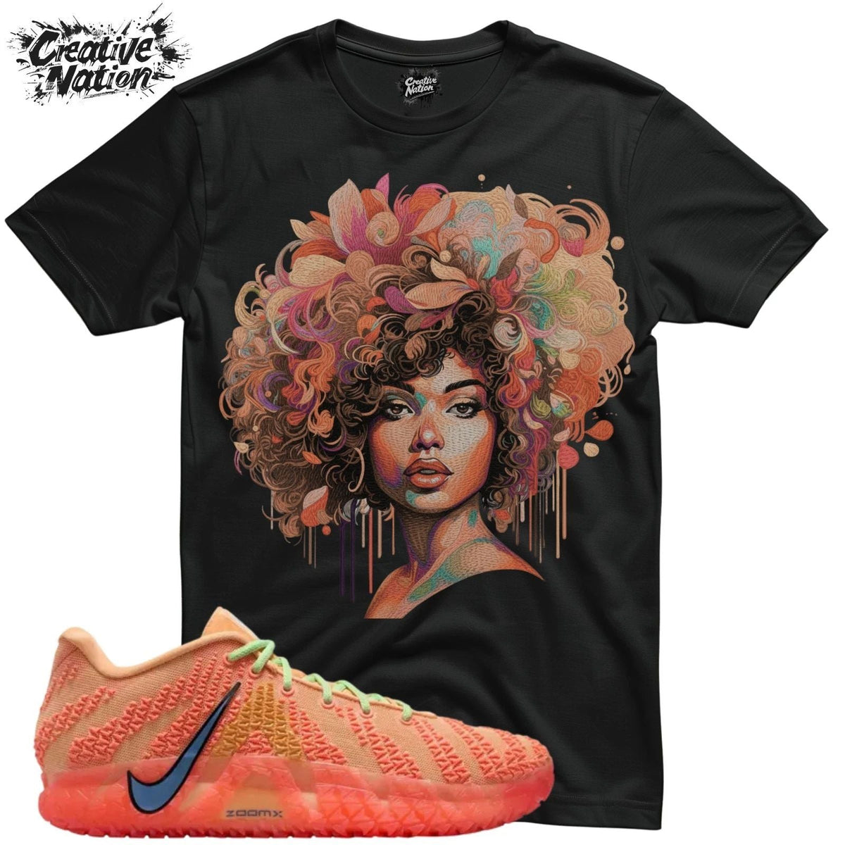 Shirt To Match 3 Daybreak Unisex Tee Sneaker Shirt Afro Shirt Unisex