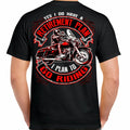 Retirement Plan Funny Motorcycle Humor Biker Unisex