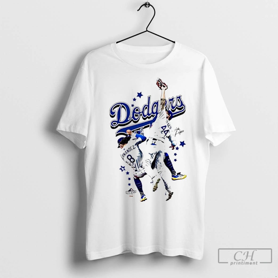 Premium The Catch Kike Hernandez And Andy Pages La Dodgers 2025 World Series Champs Unisex