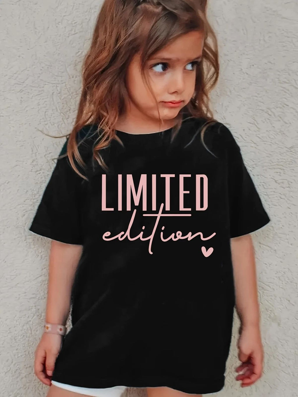[Cute Cartoon Letter ] Knit Cartoon Letter Print Short-Sleeve f Unisex