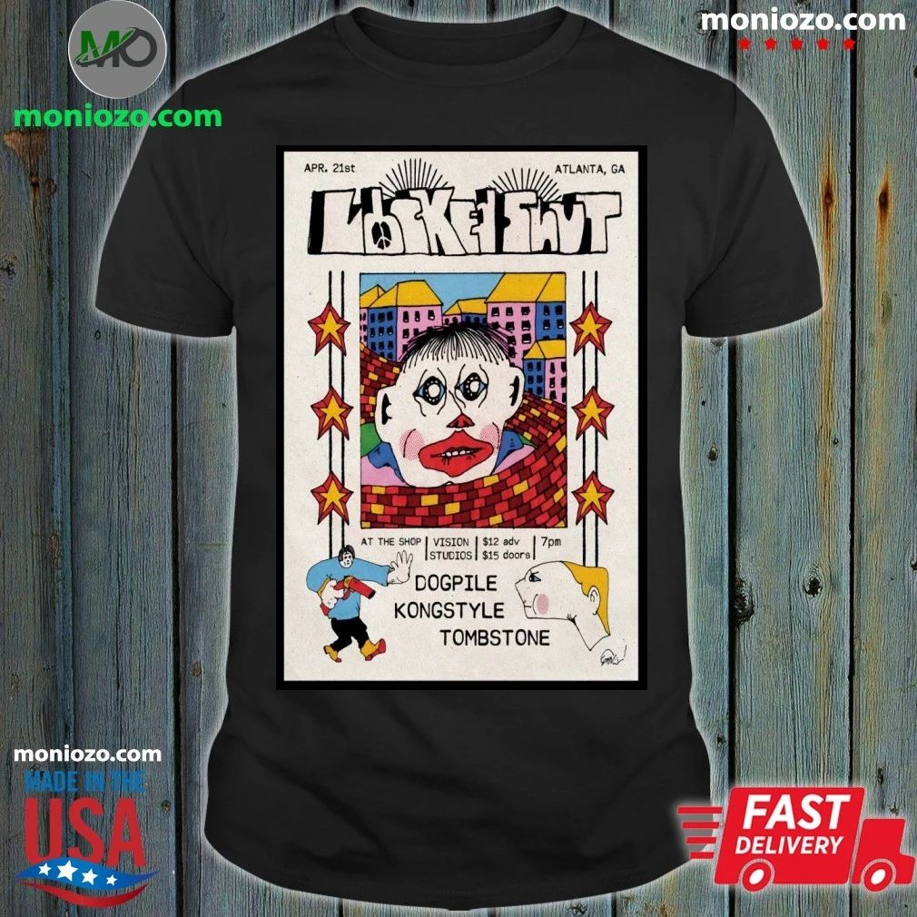 Original LOCKED SHUT Atlanta GA Tour On April 21 2026 Poster Shirt Unisex