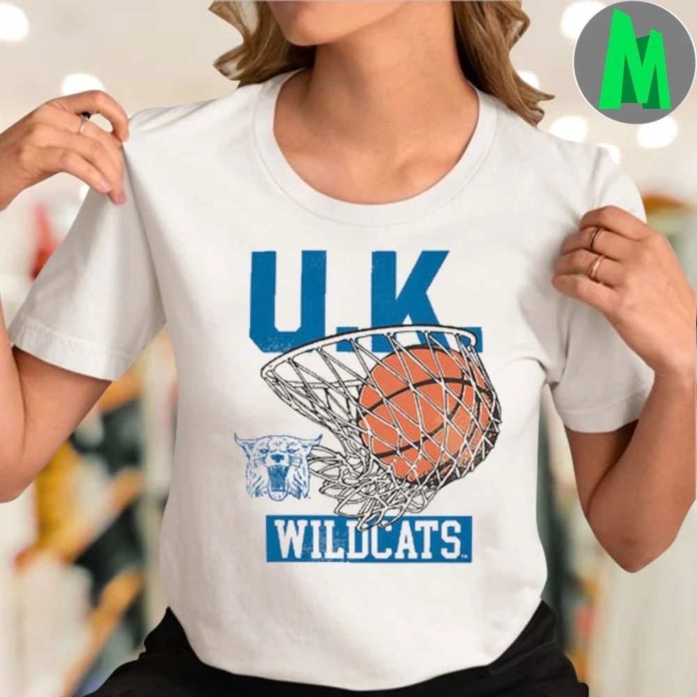 Kentucky Wildcats Hoops Heritage Logo Shirt Unisex