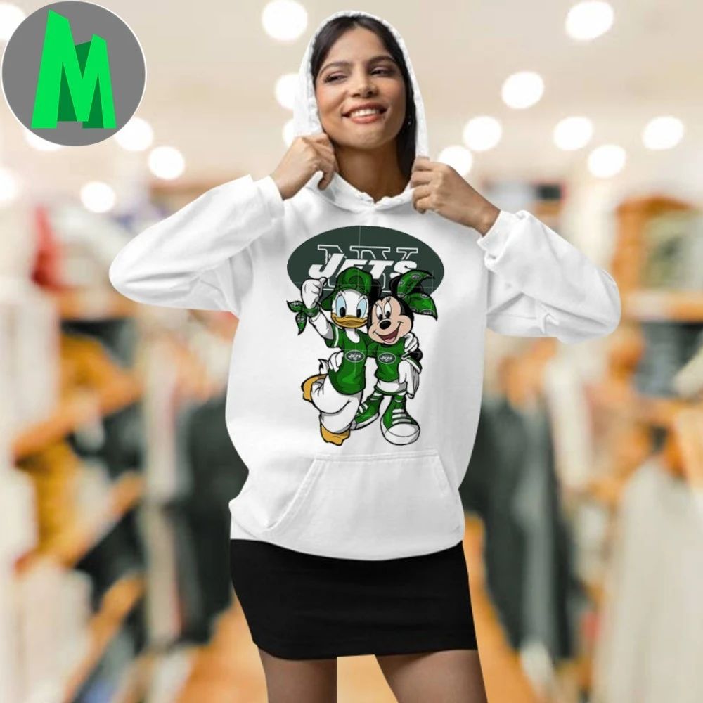 Daisy Minnie New York Jets Logo 2025 Shirt Unisex