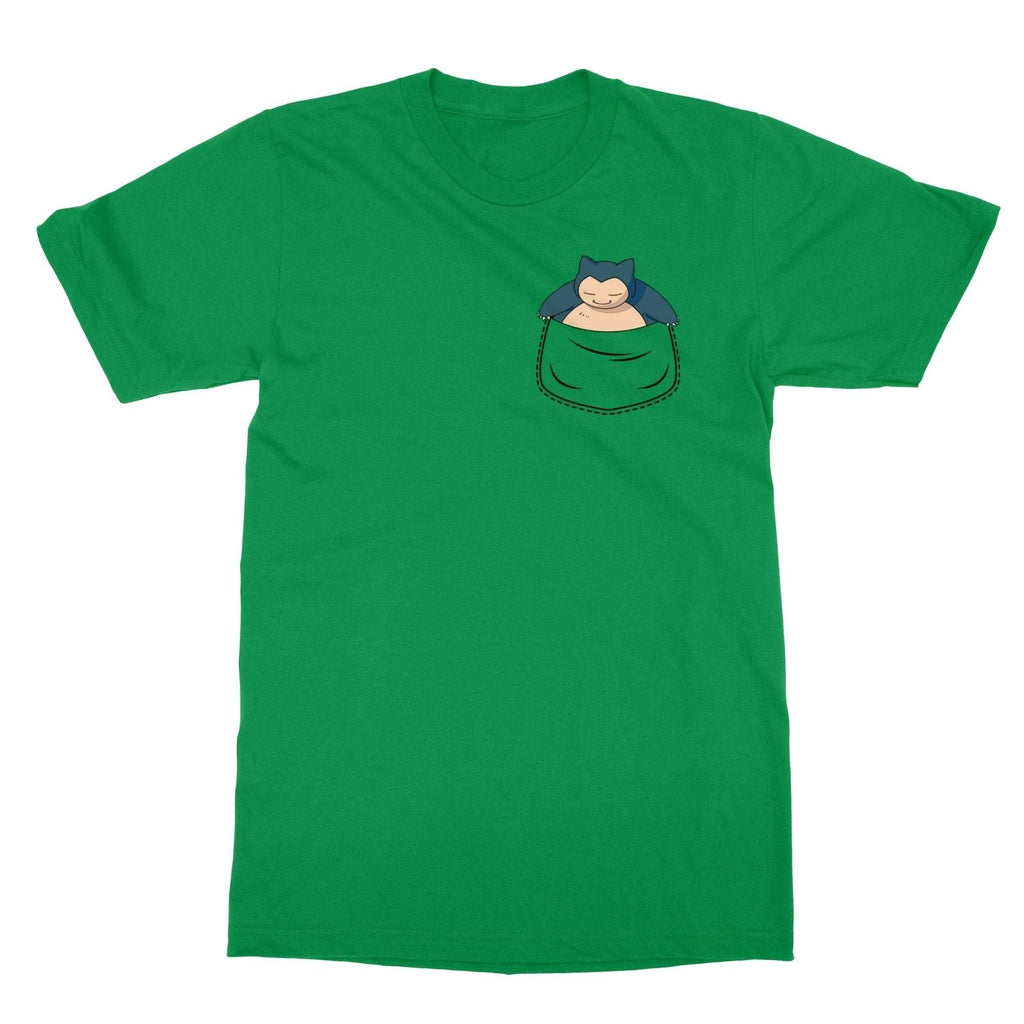 Cute Pocket Snorlax Men's Unisex