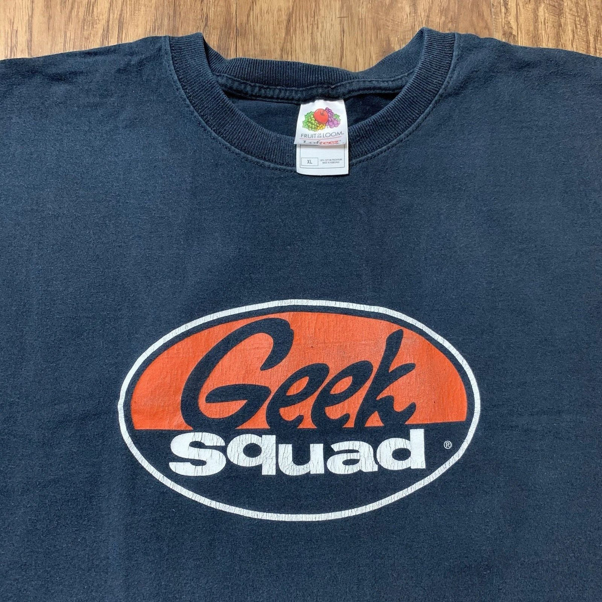 Vintage Geek Squad T Shirt Size XL Best Buy Y2K 2000s Black Short Sleeve Tee Unisex