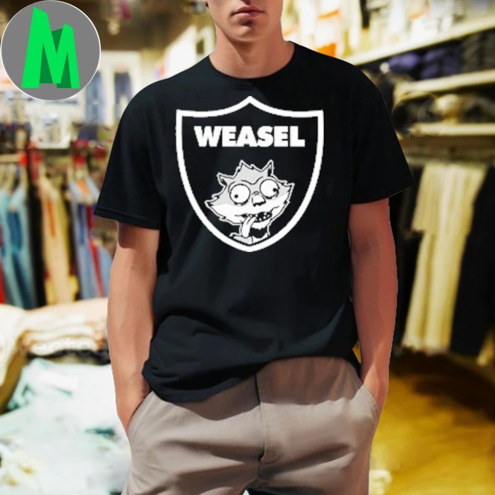 Original Weasel punk rock Screeching Weasel Logo Shirt Unisex