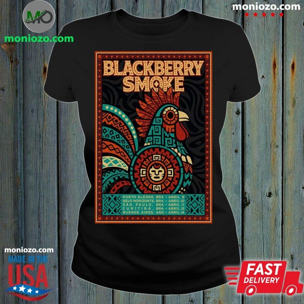 Blackberry Smoke Brazil And Argentina 2026 Poster Shirt Unisex