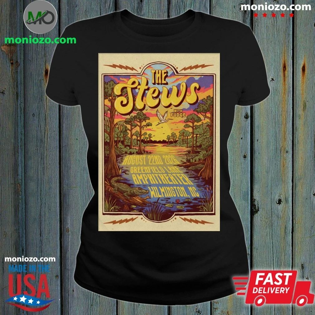 Original The Stews August 22 2026, Wilmington NC Poster Shirt Unisex