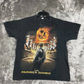 2012 The Hunger Games Movie Promo Graphic Tee Katniss Peeta MEDIUM Unisex