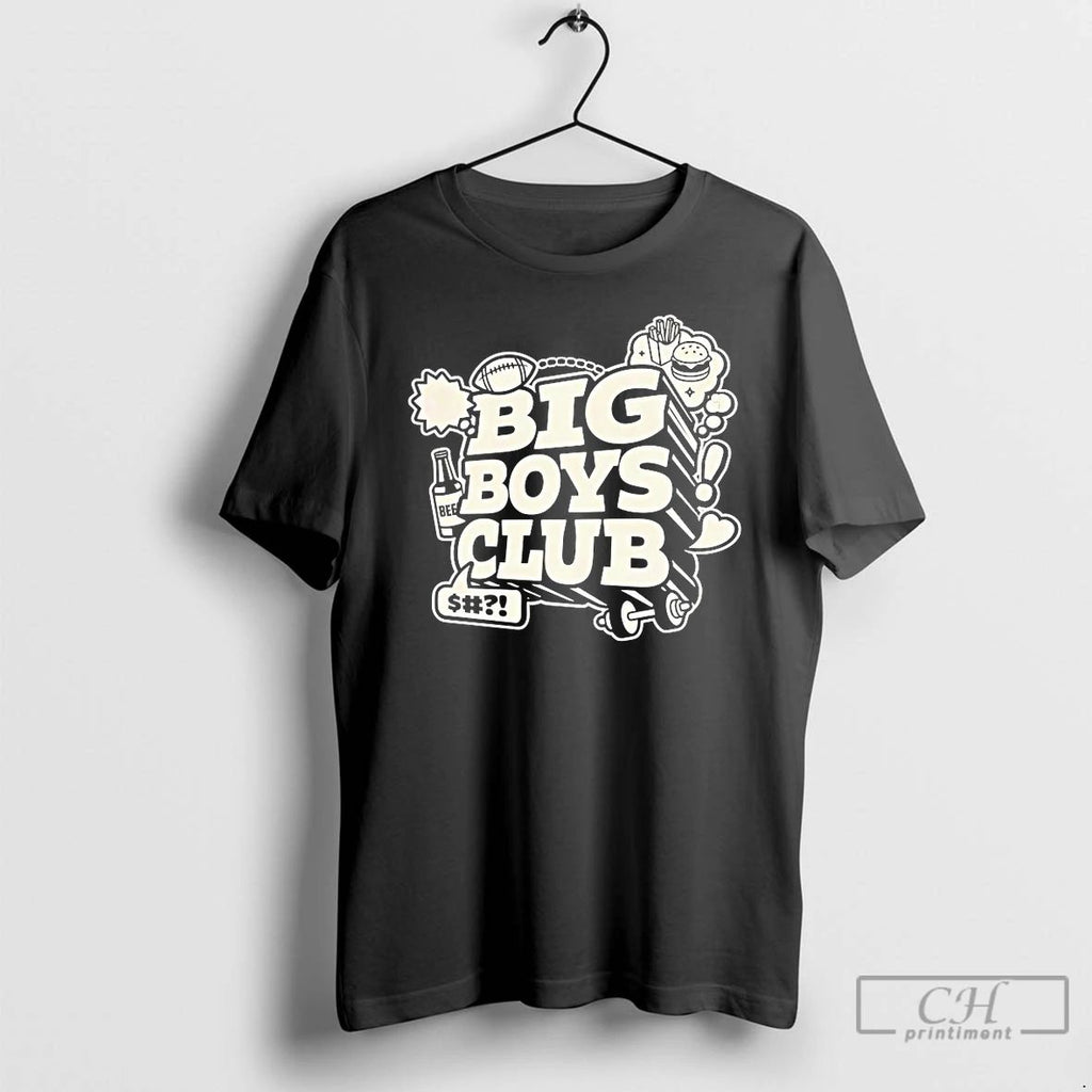 Classic Big Boys Club T Shirts Unisex