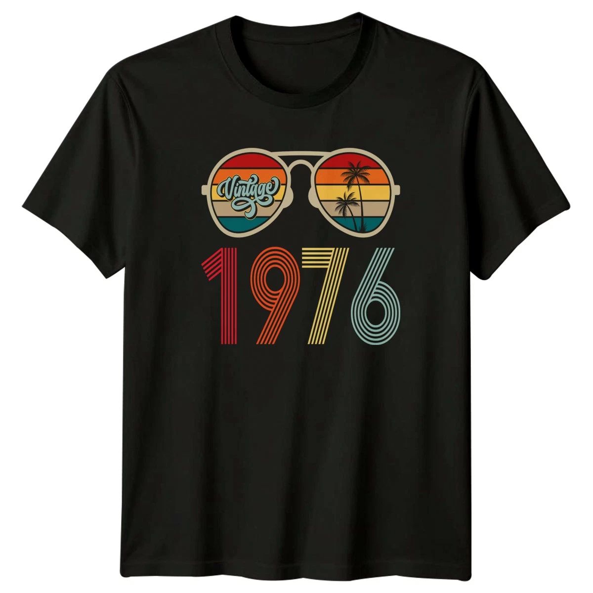 Vintage 1976 70s Retro Style Birthday 50th Birthday Unisex