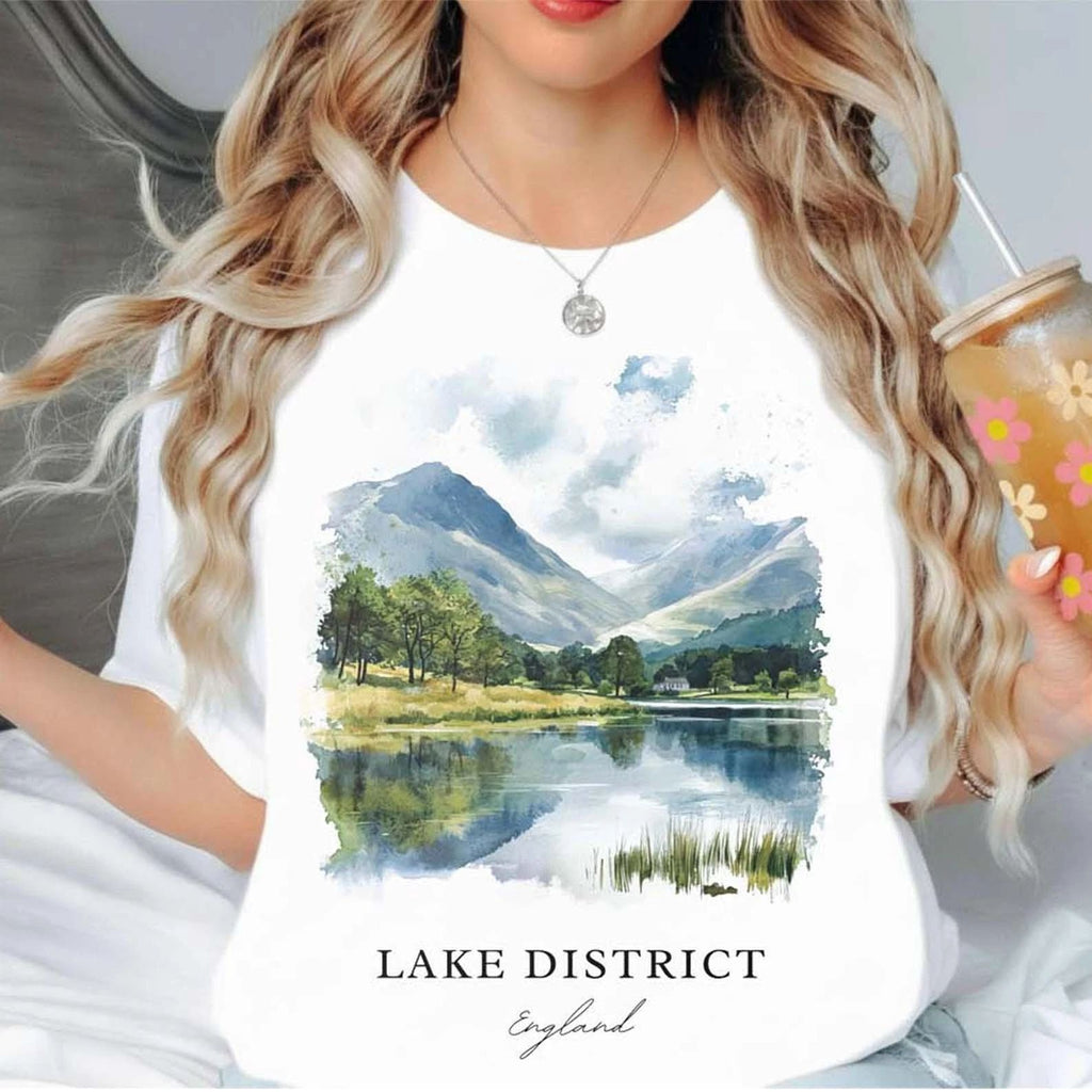 Lake District Unisex Shirt Travel Gift England Trip Lover Souvenir Tee Unisex