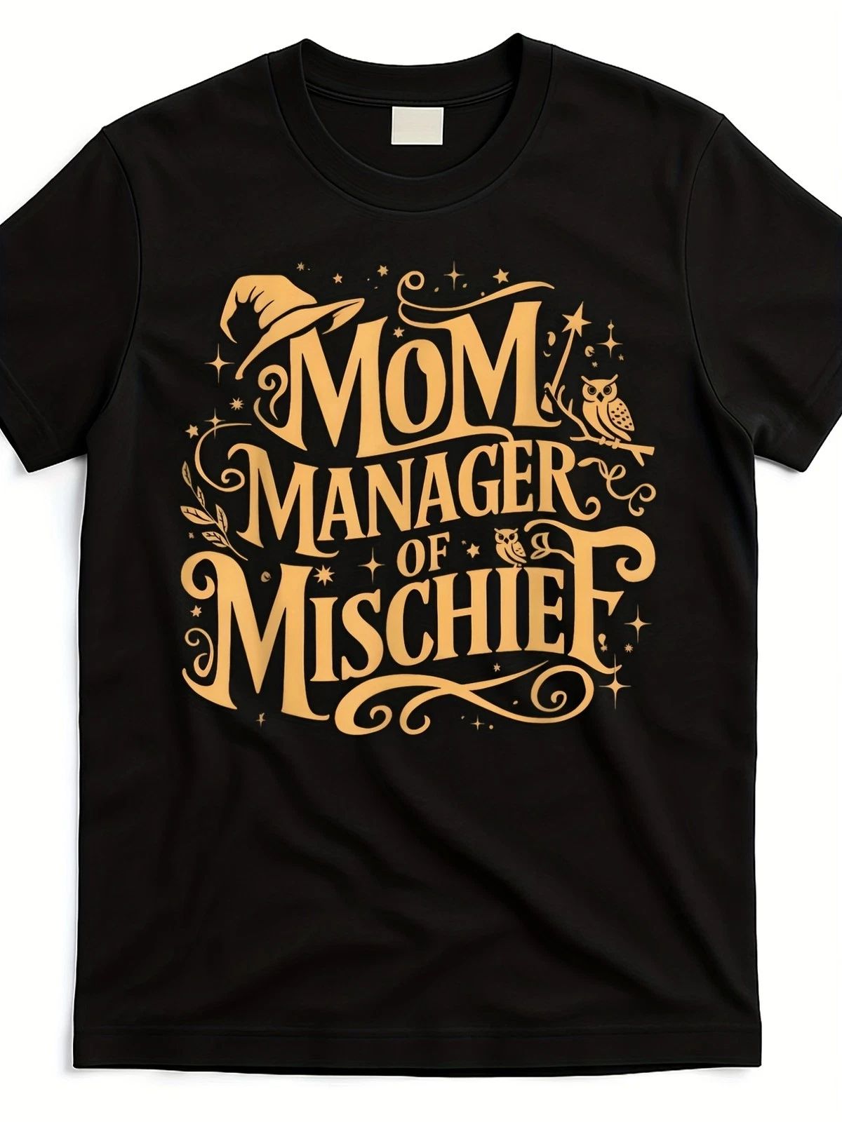 Magical Mom Manager of Mischief - 2025 Mother's Day Gift, Unisex 220gs Unisex