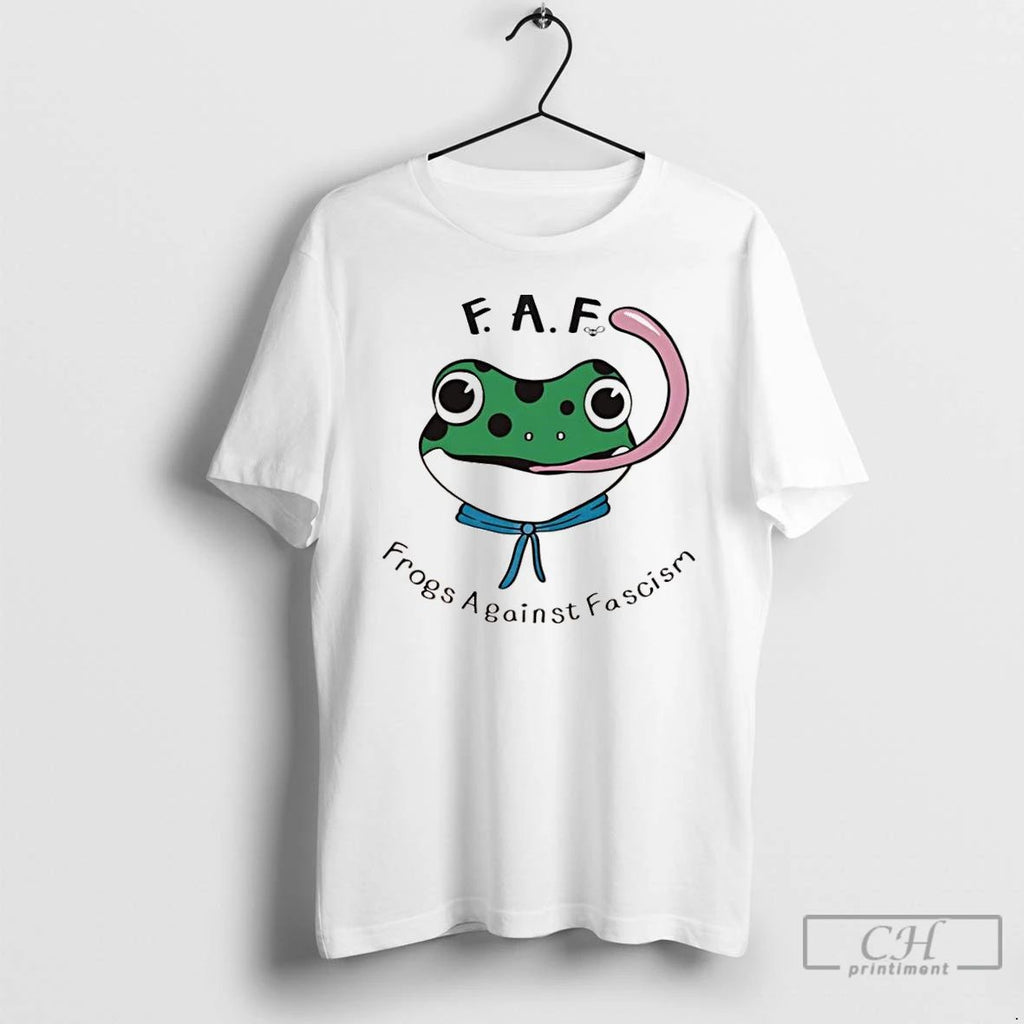 Classic F A F Frogs Against Fascism T Shirts Unisex