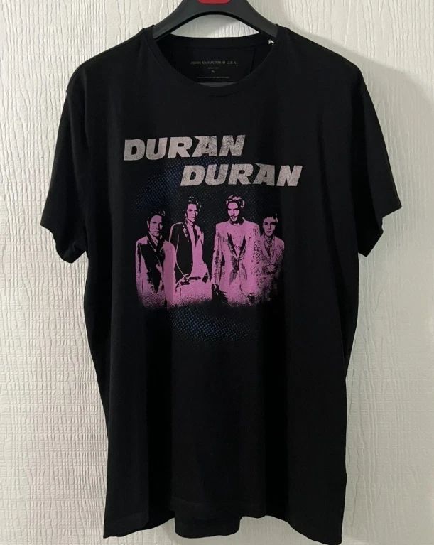 VTG John Varvatos Rock Artist Collection 2019 1Duran 1Durann Shirt Unisex