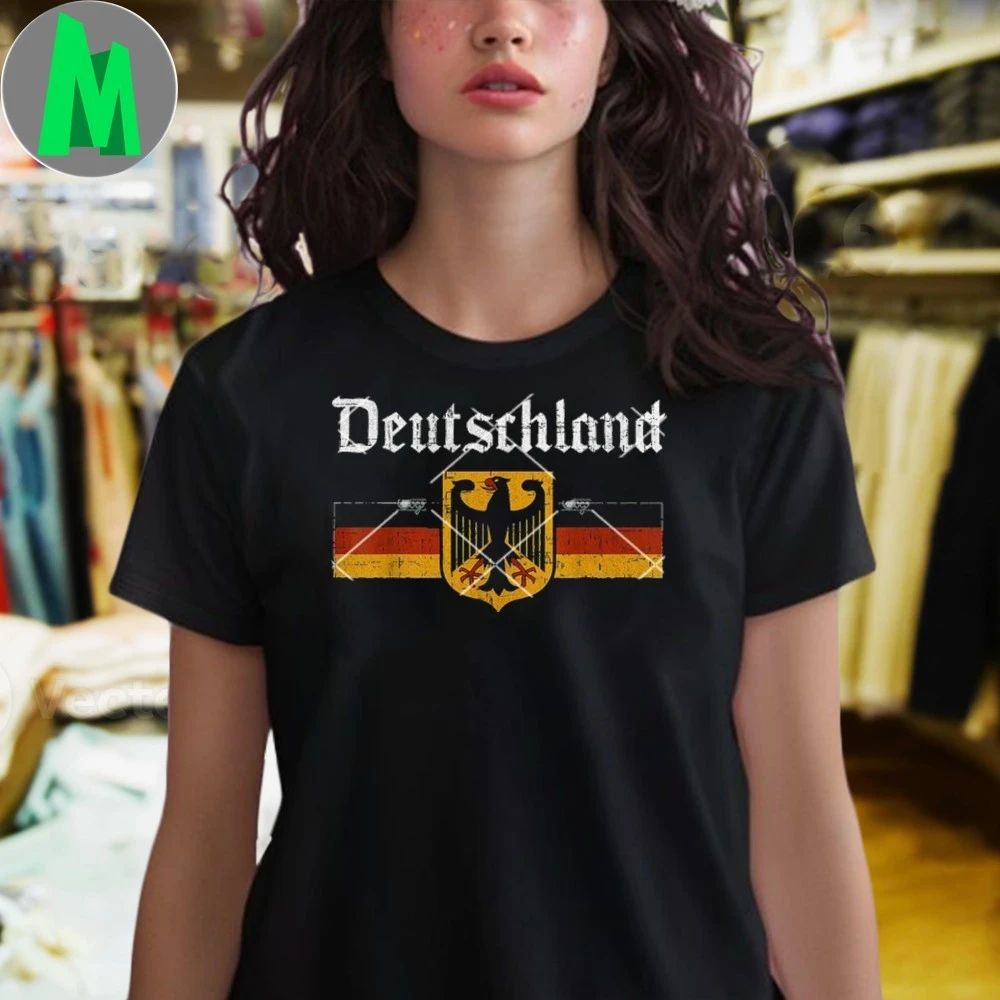 Deutschland Flag Eagle German Heritage Pride Shirt Unisex