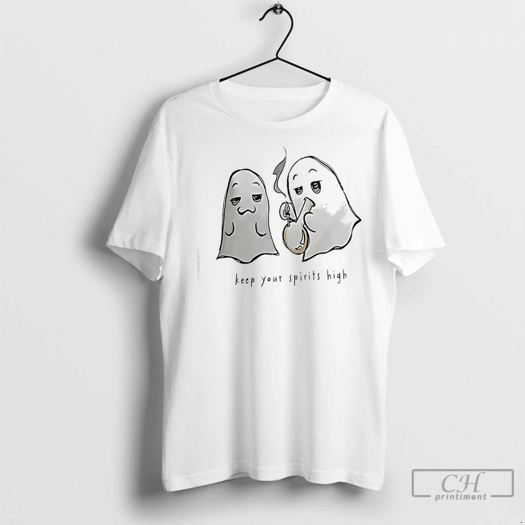 Premium Ghost Keep Your Spirits High Unisex
