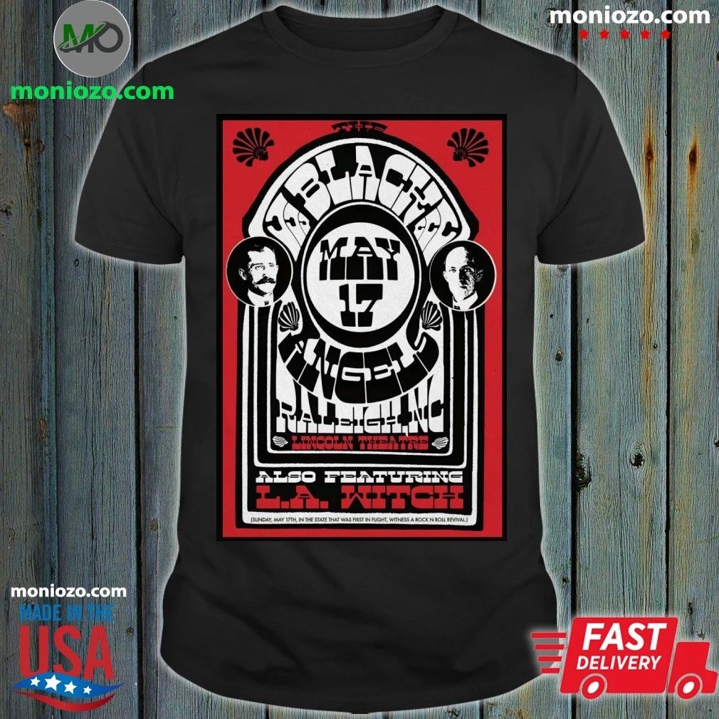 The Black Angels In Raleigh NC On May 17 2026 Poster Shirt Unisex