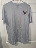 Make Market Mens Gray Short Sleeve Shirt Size Large Vilda Vibez Surfing Unisex