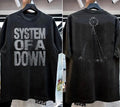 System Of A Down Tour Mezmerize 90s Basic Black Classic T shirt vtg Unisex