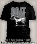 Mens Big 6XL Cotton Heritage GOAT The Greatest Sneaker Fashion Tee Shirt Sport T Unisex
