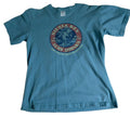 Gildian Size Medium Unisex Surf Shop Tee Shirt Teal Unisex