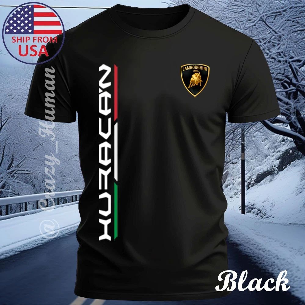 LAMBORGHINI HURACAN Design Funny All Size Made In USA Free Shipping Unisex