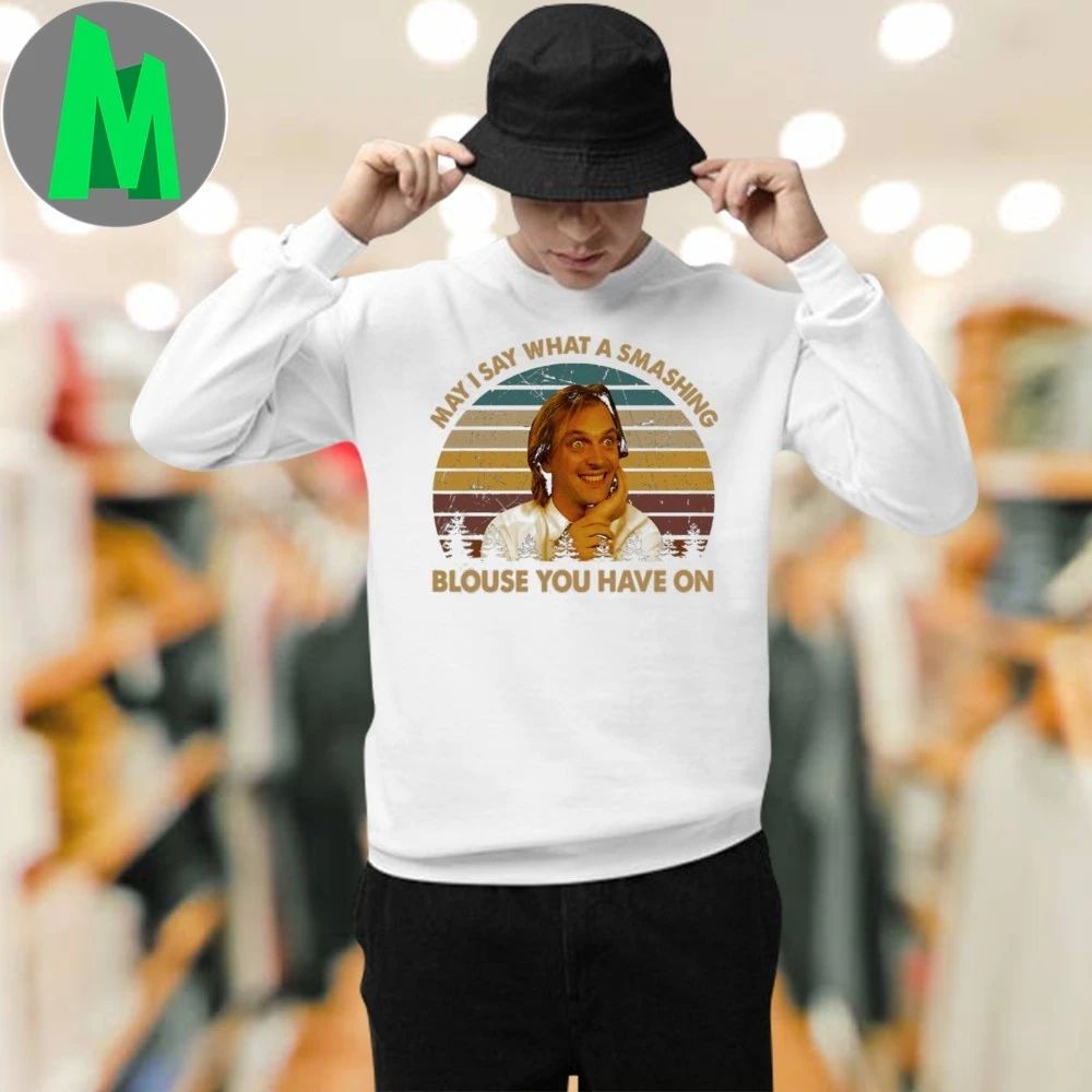 Retro Young Design Ones Film May I Say What A Smashing Oversized Shirt Unisex