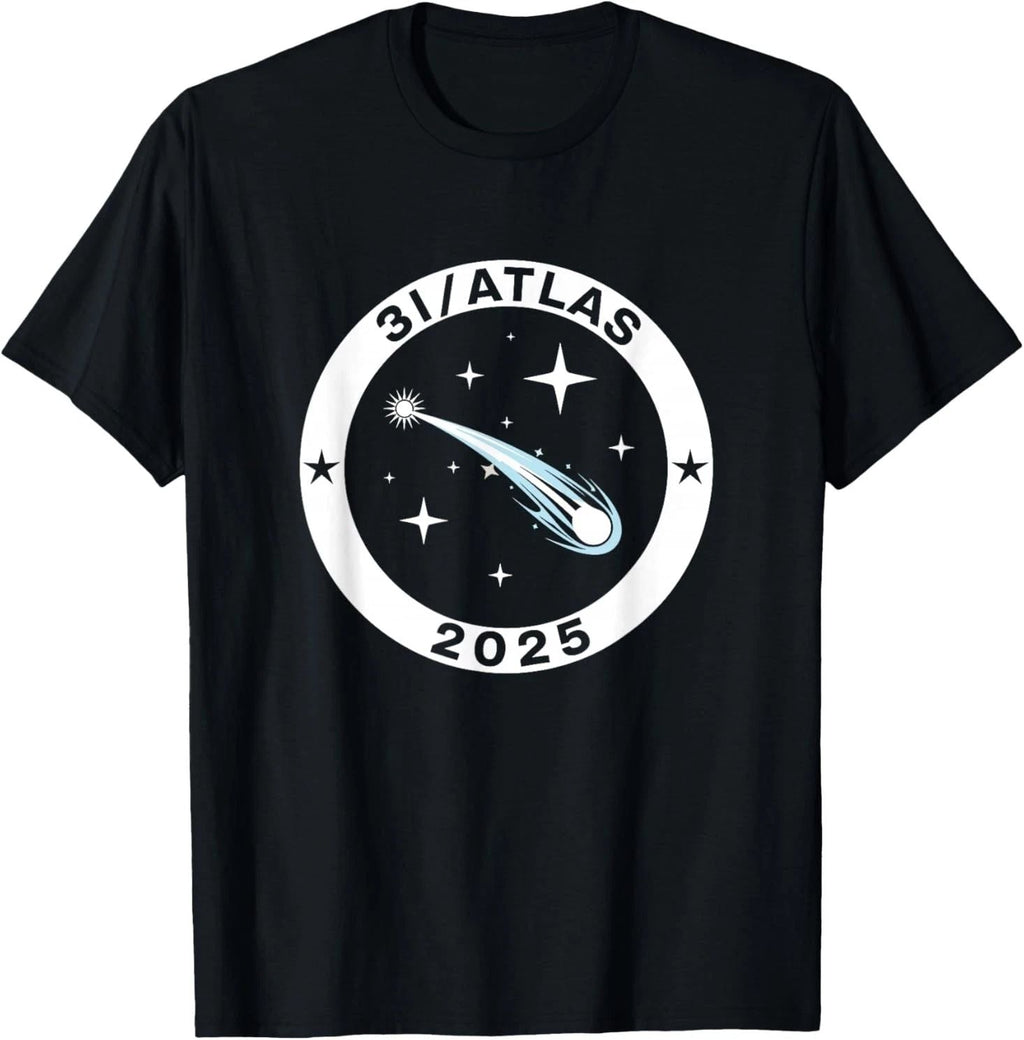 3I/Atlas 2025 Interstellar Comet Space Astronomy Emblem S-5XL Unisex