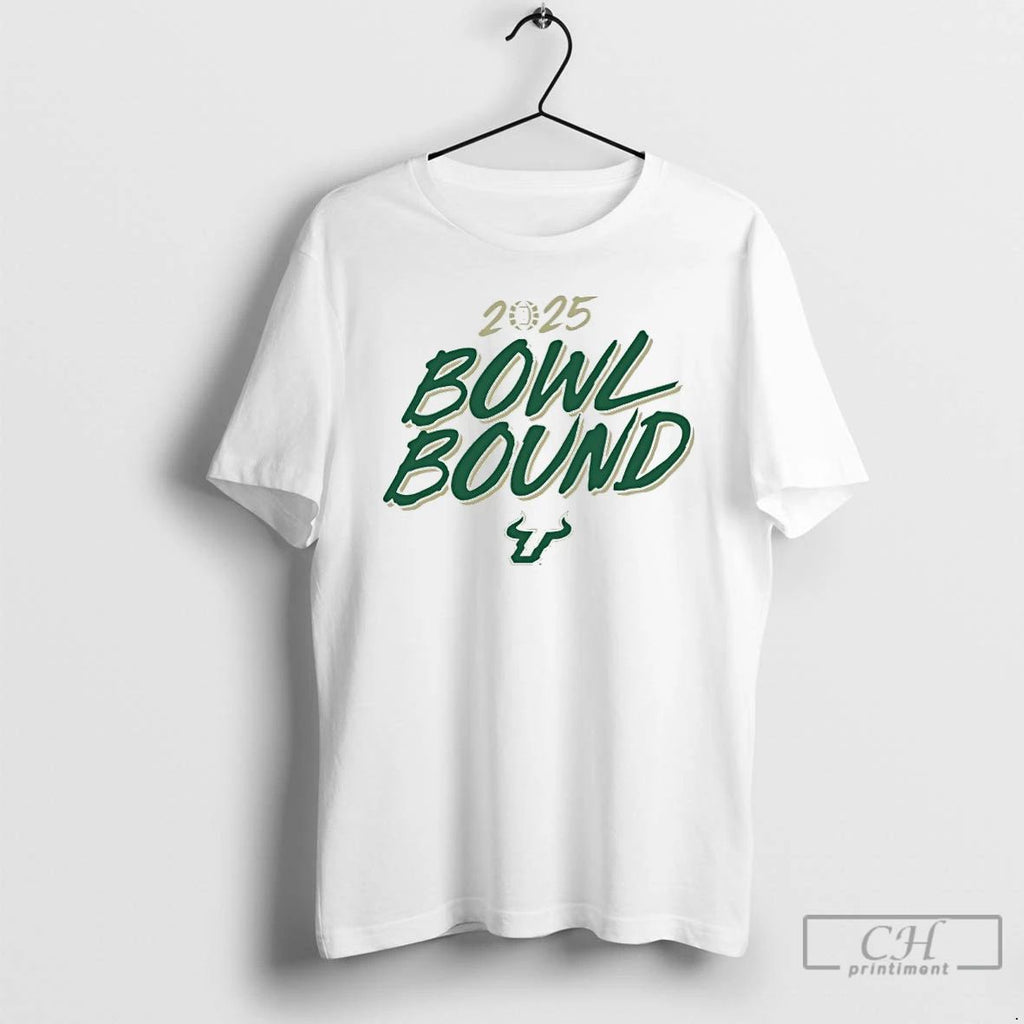 Classic South Florida Bulls Football 2025 Bowl Bound T Shirts Unisex