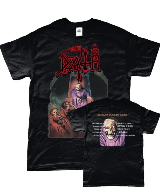 Death, scream bloody gore promo, vintage design unisex Unisex