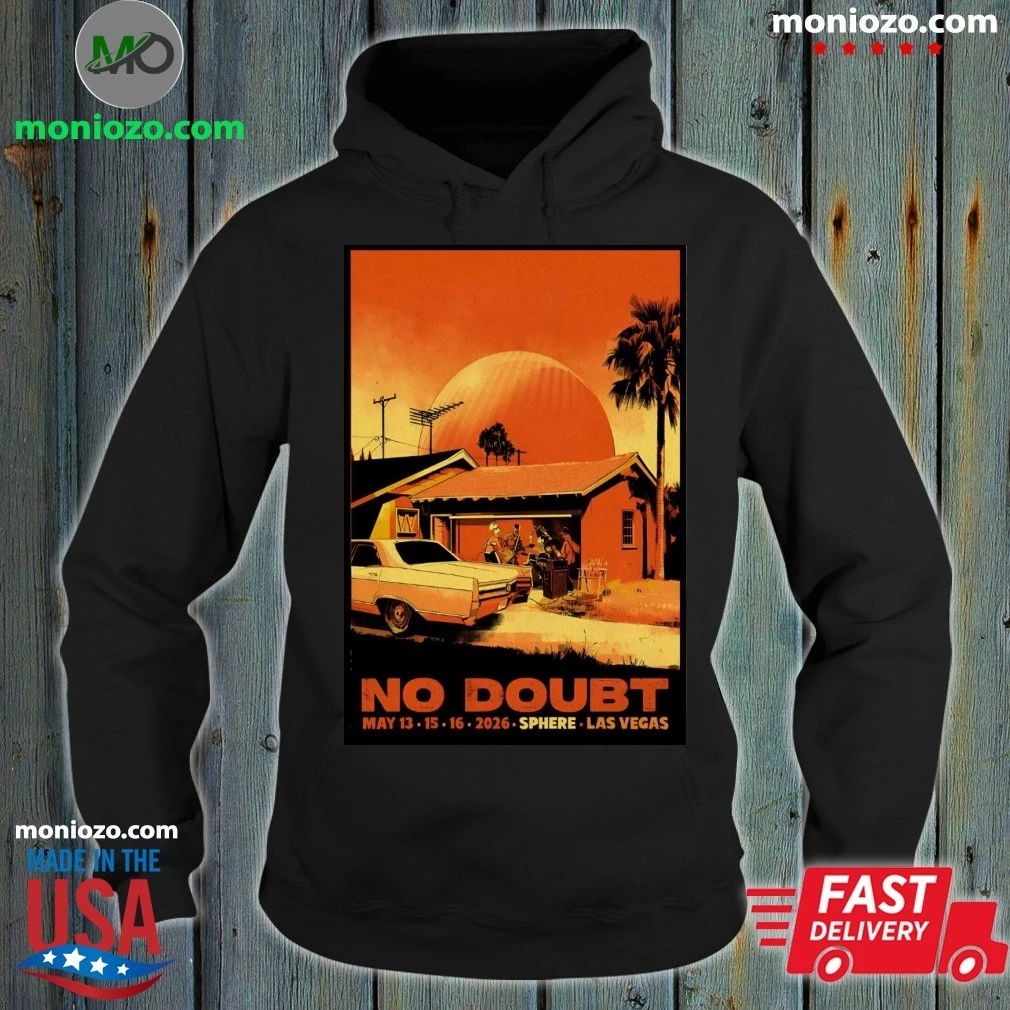 Original No Doubt May 13 15 16 2026 In Las Vegas NV Poster Shirt Unisex