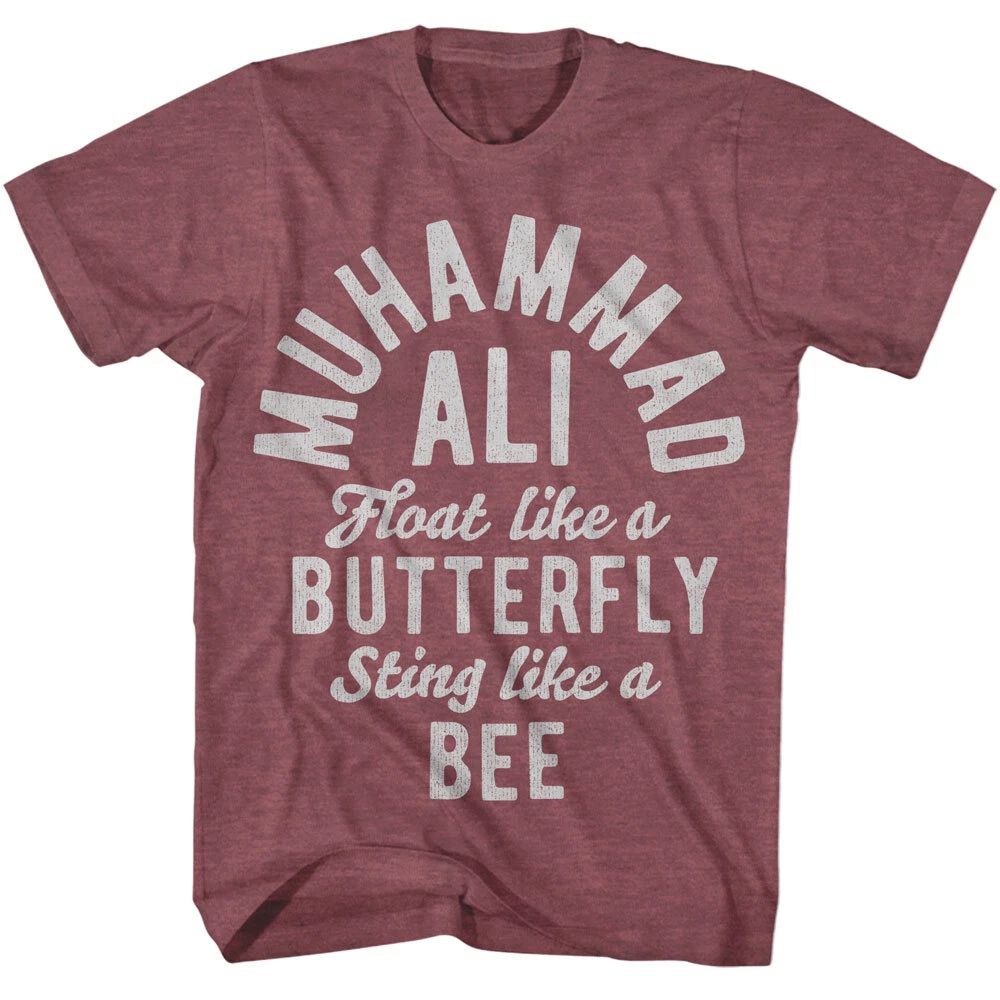 Muhammad Ali Float Like A Butterfly Sting Like A Bee Quote Men's T Shirt Unisex