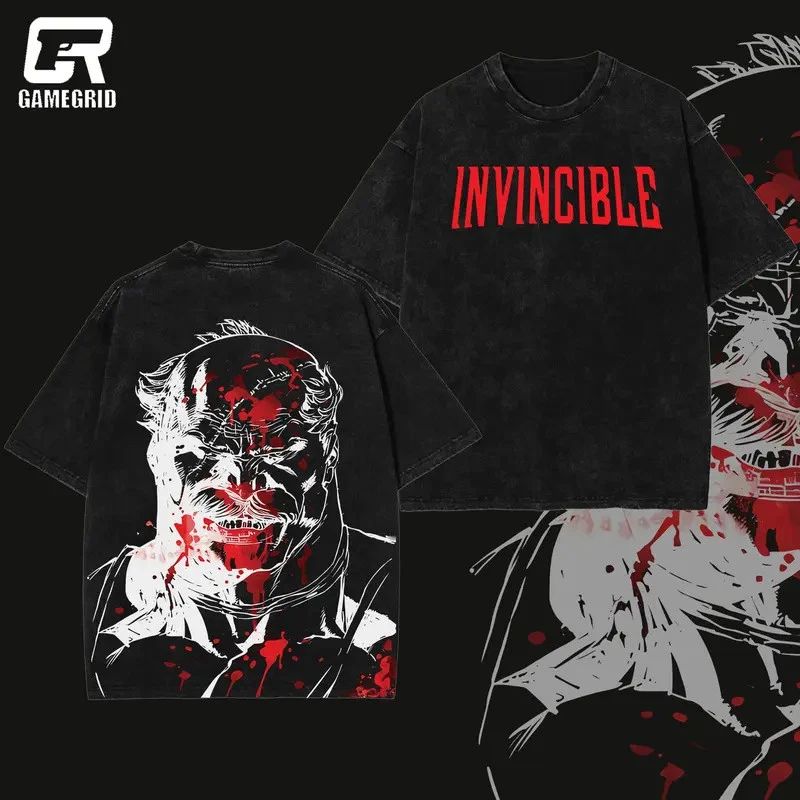 Retro Vintage Invincible War Carnage Omni Man Unisex Streetwear Unisex