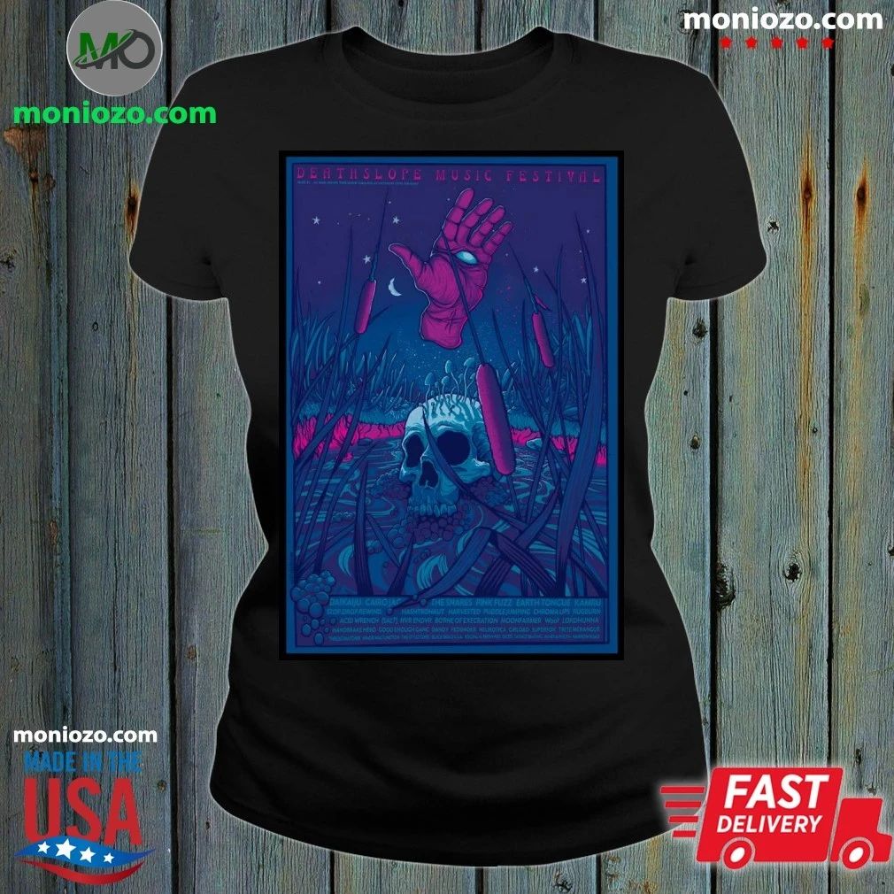 Deathslope Music Festival May 21-24 2026 In Grand Junction CO Poster Shirt Unisex