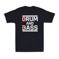 Drum And Bass, Rum And Ass Funny Saying Sarcastic Quote Men's Cotton Unisex