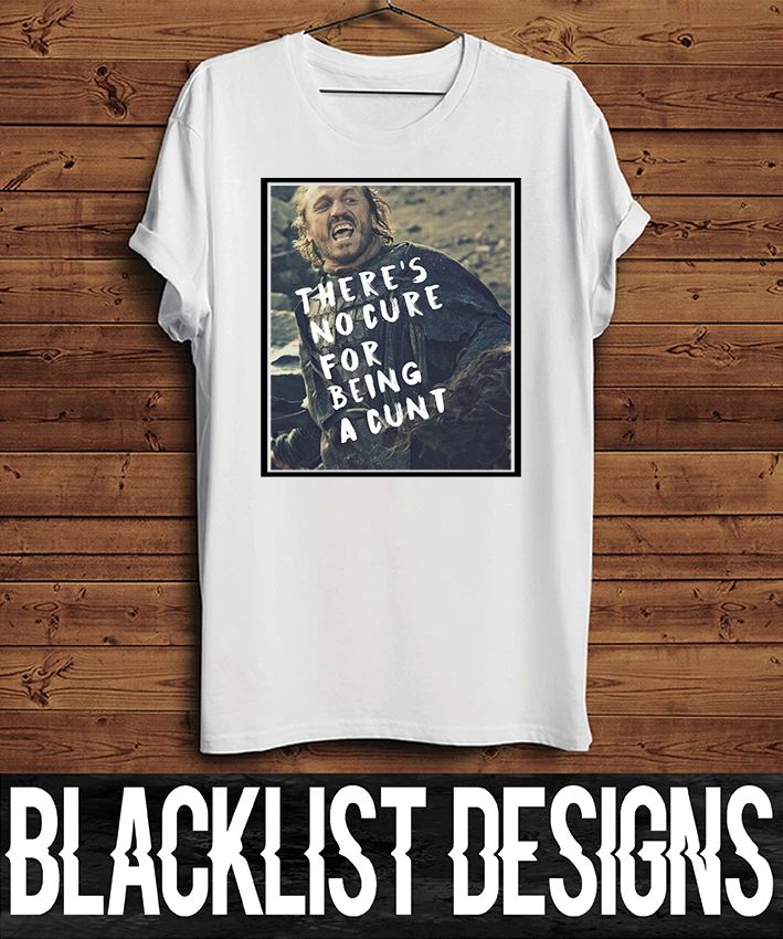 Game of Thrones t shirt | Custom | White | Unisex | Hipster | New | Bronn | Fun Unisex