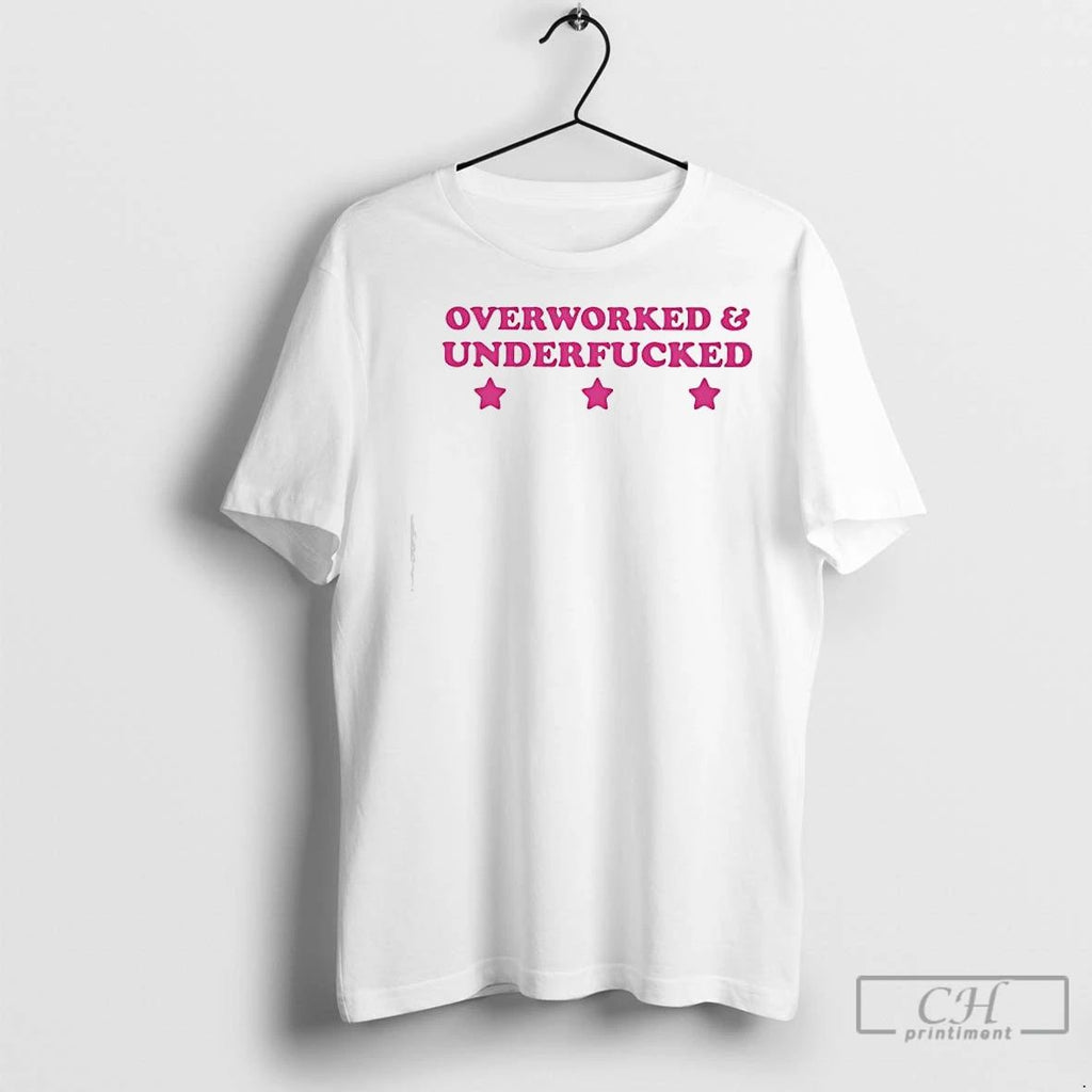 Classic Tonhopatriota Overworked And Underfucked Stars Unisex
