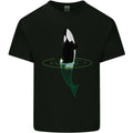 A SCI-FI Orca Whale Mens Cotton Tee Top Unisex