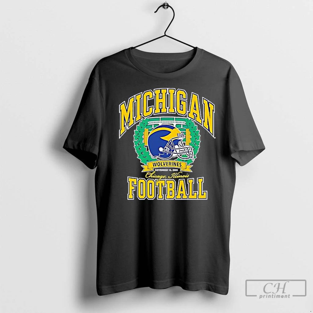 Premium Valiant University Of Michigan Football Chicago Game Unisex