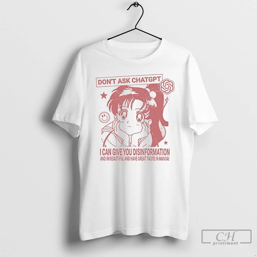 Classic Usagi Tsukino Dont Ask Chatgpt I Can Give You Disinformation And Im Beautiful And Unisex