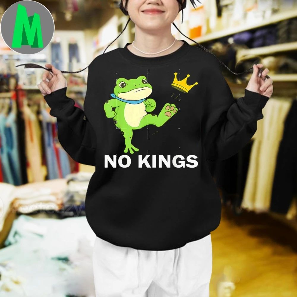 No Kings Portland Frog Protest Shirt Unisex