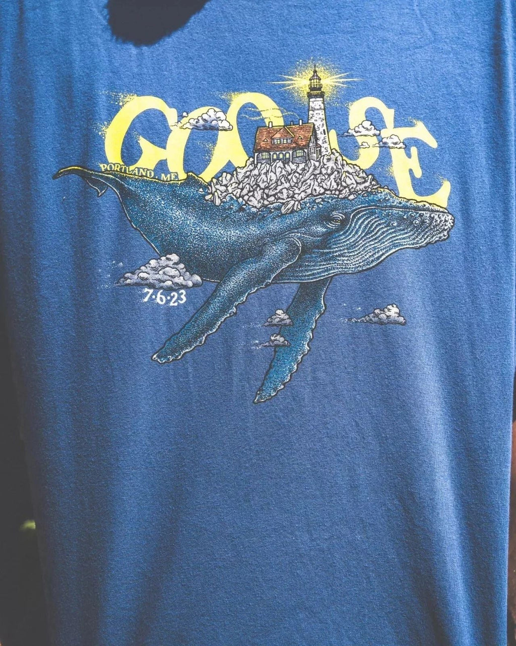 New Goose Band Blue Music Cotton Unisex S-234XL OM878 Unisex