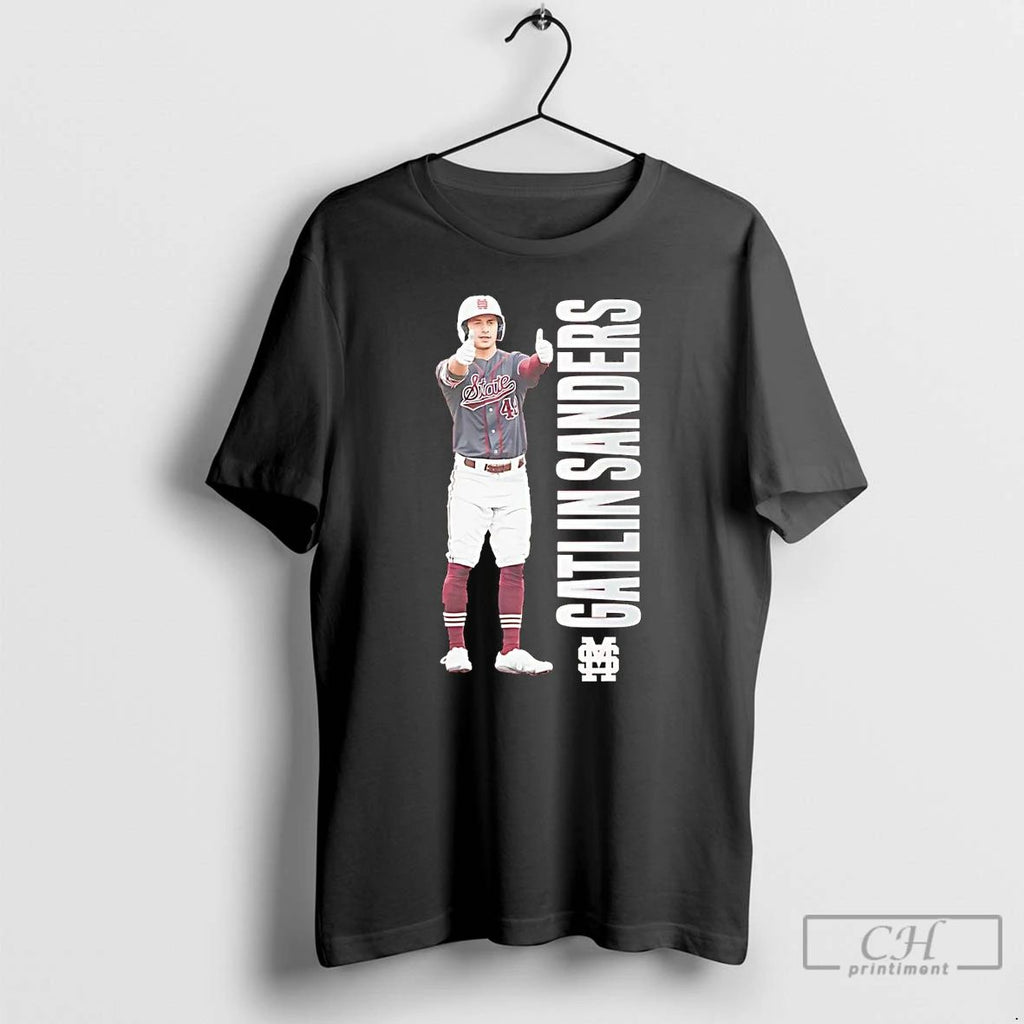 Classic Gatlin Sanders Portrait Like Mississippi State T Shirts Unisex