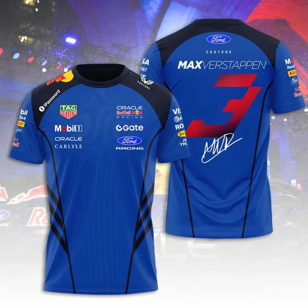 RedBull1 x Max Verstappens Formula F1 Racing Team 2026 3D Apparel Unisex Unisex