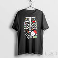 Premium Santa Skull Merry Christmas T Shirts Unisex